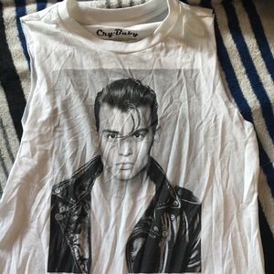Johnny drop cry baby muscle tank